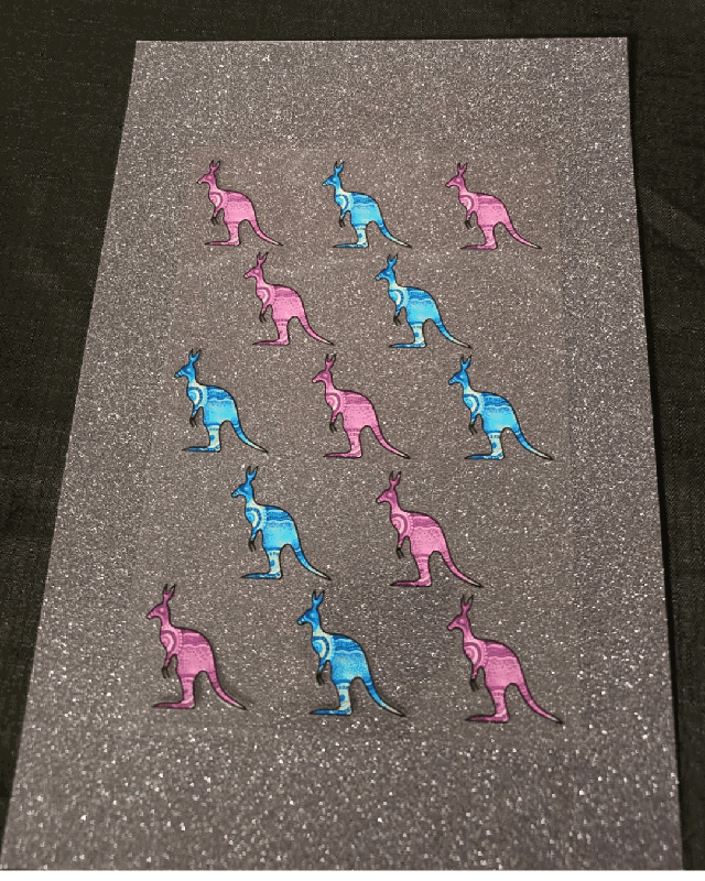 Glitter Notebook Wrap - 4